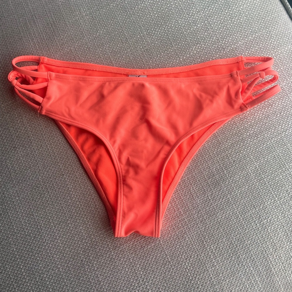 Hollister Bright Orange Bikini Bottom
